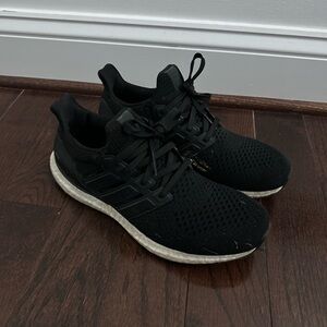 Adidas Black and White Athletic Sneakers